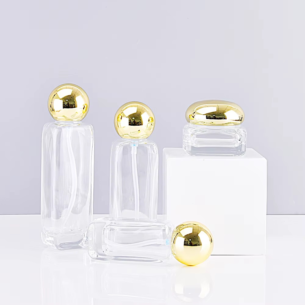 Cosmetic Glass Jars with Lids Cosmetic Glass Jars with Lids