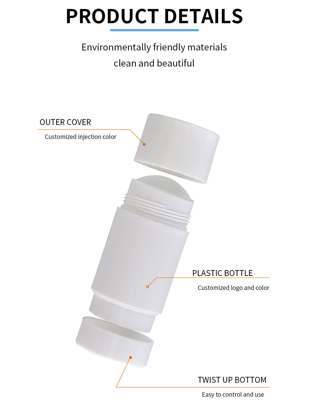 Empty Deodorant Stick Container Empty Deodorant Stick Container