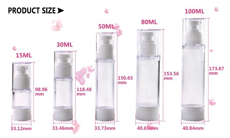 Airless Pump Bottle Airless Pump Bottle