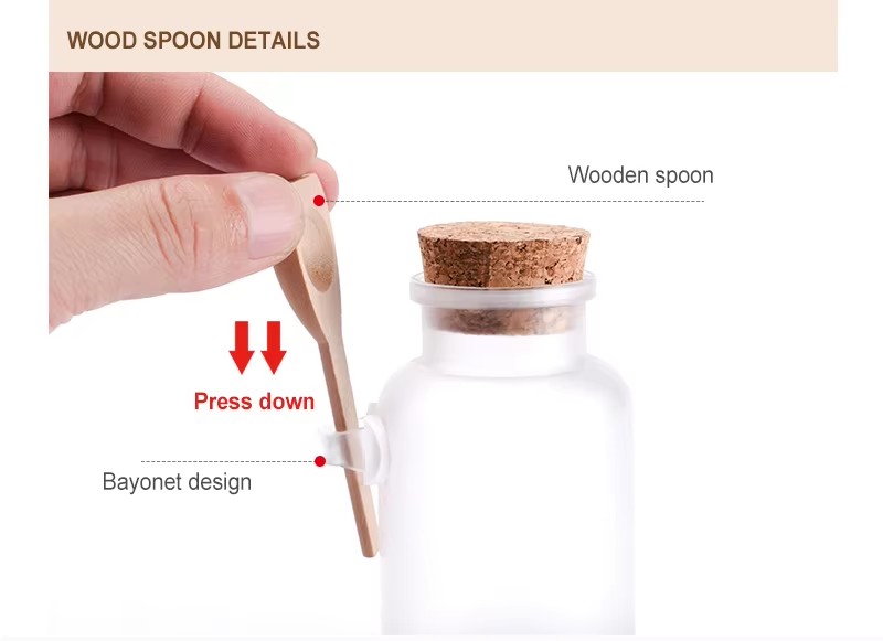 frosted plastic bath salt bottle frosted plastic bath salt bottle