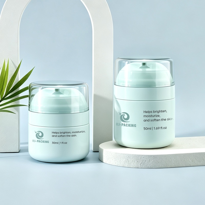 Airless Pump Cosmetic Cream Jar Airless Pump Cosmetic Cream Jar