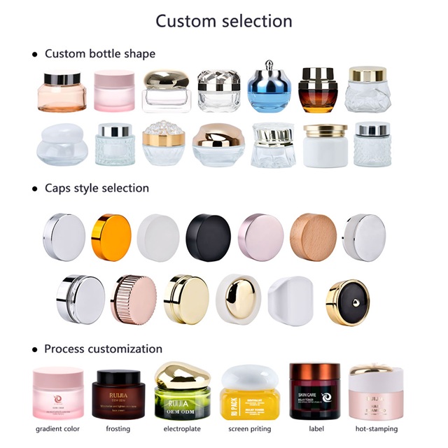 glass paste bottle glass paste bottle