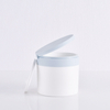 High Quality Body Scrub Facial Mask Container 100g 150g Plastic PP White Cosmetic Cream Jar with Spoon