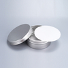 Window Available Food Storage Tin Tanks 25ml 30ml 50ml 60ml 80ml 100ml 150ml Cosmetic Cream Metal Aluminum Jar for Candle