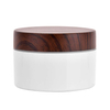Wholesale Empty Cosmetic Container 50g 100g 150g 250g Double Layer Thick Wall White pp Plastic Body Butter Cream Scrub Jar
