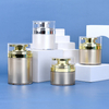 Gold Silver Vacuum Emulsion Pump Bottle