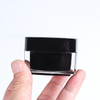 Empty Luxury square Acrylic Cosmetic Packaging 5g 10g 15g 30g 50g