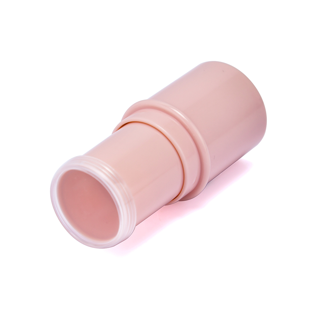 Wholesale Mini Lip Balm Tube 6g Capacity Empty Plastic Lipstick Pink Black White Colors Cylinder Shape sunscreen deodorant bottle tube