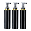 Shampoo and Conditioner Shower Black Plastic Lotion Pump Bottle