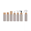 Cosmetic Packaging 30ml 100ml 250ml 300ml 500ml Wheat Straw Biodegradable Shampoo Plastic Pump Bottle With Lotion Dispenser