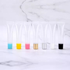 Empty Lip Gloss Tubes 10ml Clear Refillable Squeeze Tubes for Lip Gloss Lip Balm Lotion More Travel Toiletries