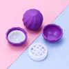 7ml Sphere Round Containers Screw Cap Lipstick Tube Empty Ball Shape Plastic Deodorant Chapstick Lipstick Lip Balm Jar With Lid