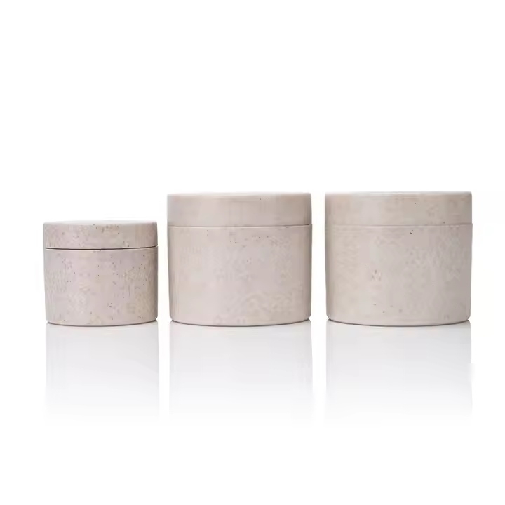 Eco Friendly Biodegradable Wheat Straw Cream Jar Empty 30ml 50ml 100ml 150ml 200ml 250ml Plastic Cosmetic Jar
