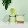 Empty Skin Care Cream Body Scrub Shampoo Conditioner Cosmetic Container 8oz 250ml Frosted Green Brown Plastic Jar Pots
