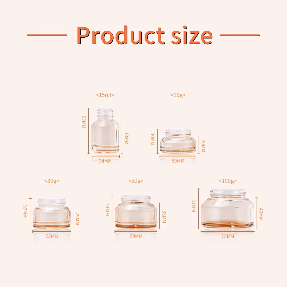 Wholesale Glass Cream Jar
