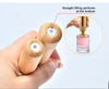 Luxury Perfume Bottle 5ml 8ml 10ml Refillable Bamboo Perfume Bottles with Plastic Glass Inner