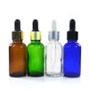 Wholesale 5ml 10ml 15ml 20ml 30ml 50ml 100ml Amber Glass Essential Oil Bottle with Dropper