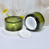 Custom Designed 30g 50g Plastic Cosmetic Container Round Skin Care PP Base Material Lotion Face Cream Jar