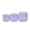 Skin Care Cosmetic Package 20g 30g 50g Square PP Blue White Purple Eye Face Lotion Cream Cosmetic Jar