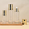 Toner Serum Skin Care 20ml 30ml 40ml 50ml 60ml 80ml 100ml 120ml clear Glass Bottle for Cosmetic Packaging