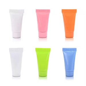 Travel Cosmetic Plastic Soft Tube for Hand Cream Lipstick & Facial Cleanser Screen Printing on Surface Shampoo