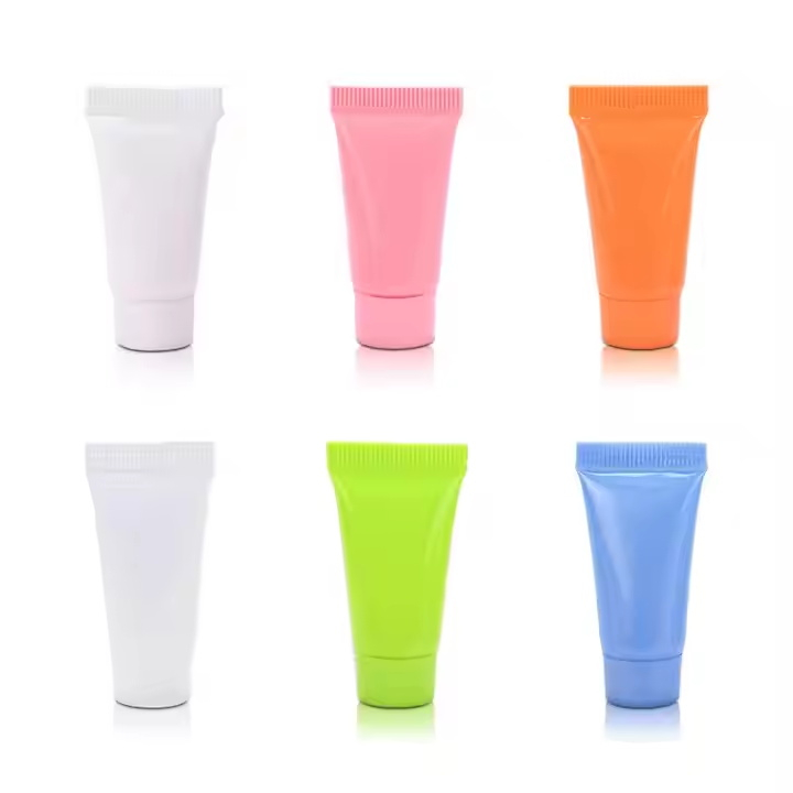 Travel Cosmetic Plastic Soft Tube for Hand Cream Lipstick & Facial Cleanser Screen Printing on Surface Shampoo