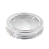Inside Visible 60ml 80ml 100ml 150ml Empty Metal Can Container Aluminum Tin Jar With Clear Window
