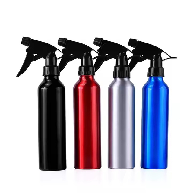 High Quality 250ml Durable Aluminum Tattoo Spray Bottle Pump Water Sprayer for Beauty Tool Refillable