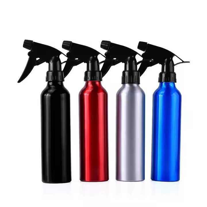 High Quality 250ml Durable Aluminum Tattoo Spray Bottle Pump Water Sprayer for Beauty Tool Refillable