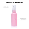 Cosmetic Packaging Macaron Color Red Yellow Sky Blue 10ml 30ml 50ml 100ml pink Plastic Spray Bottle