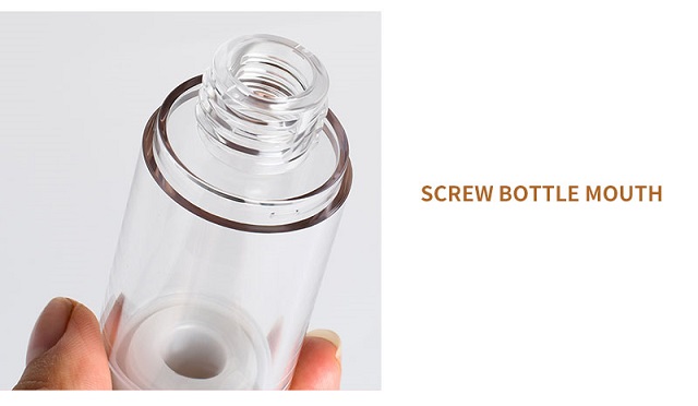 bamboo airless pump bottle