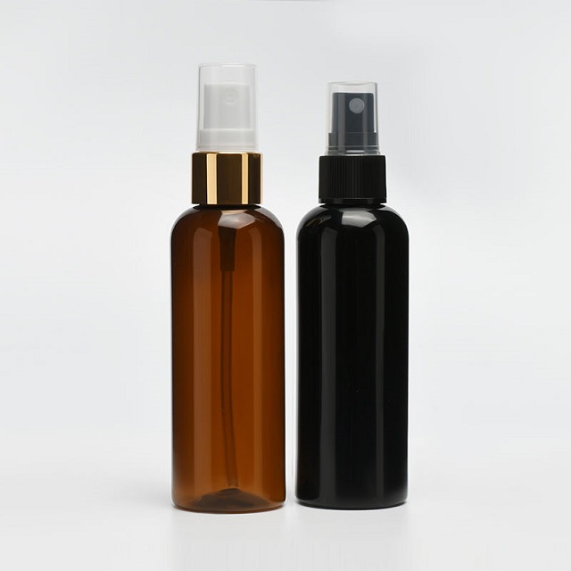 Amber White clear Plastic Spray Bottle