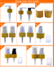 In Stock 50ml 100ml 150ml Empty Cosmetic Personal Care Perfume Toner Lotion Packaging Plastic Mist Spray Pump Bottle with Bamboo Cap
