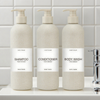 250ml Wheat Straw Biodegradable modern shower soap cream Shampoo lotion pump plastic bottles