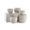Eco Friendly Wheat Straw Cosmetic Containers