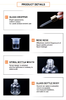 Luxury Essential Oil Packaging 20ml 30ml 40ml 50ml 60ml Cosmetic Eye Dropper Serum Essential Oil Glass Dropper Bottle
