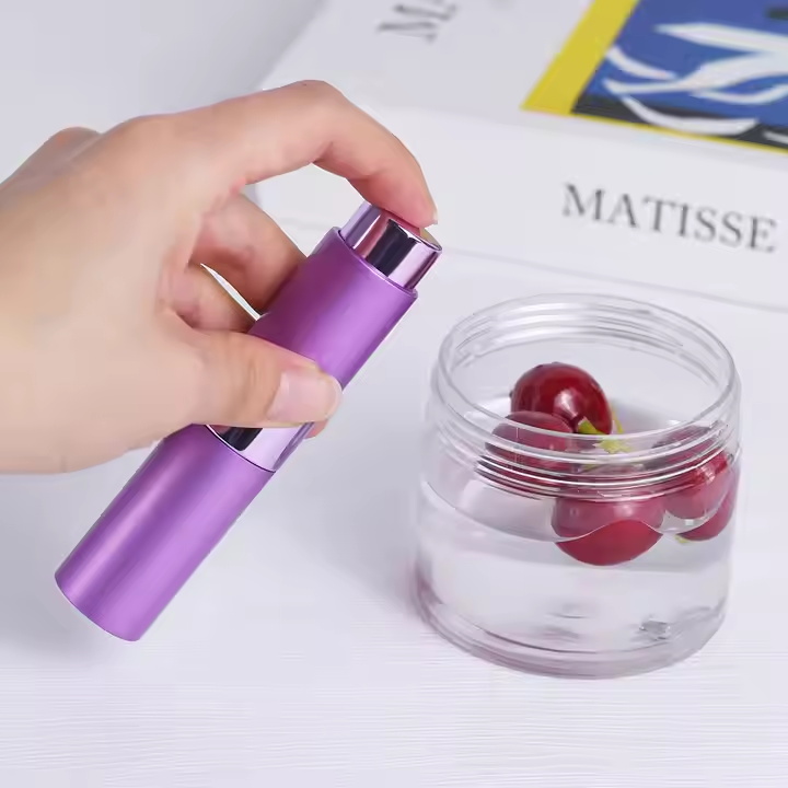 Luxury 8ml 10ML 15ML Mini Perfume Atomizer Refillable Perfume Bottles Travel Sized Aluminum Perfume Atomizer Spray Bottle