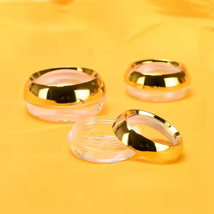 High Quality Saffron Packaging Acrylic Plastic Box Wholesale Saffron Box Wide Mouth 10ml-50ml Capsule Bottle
