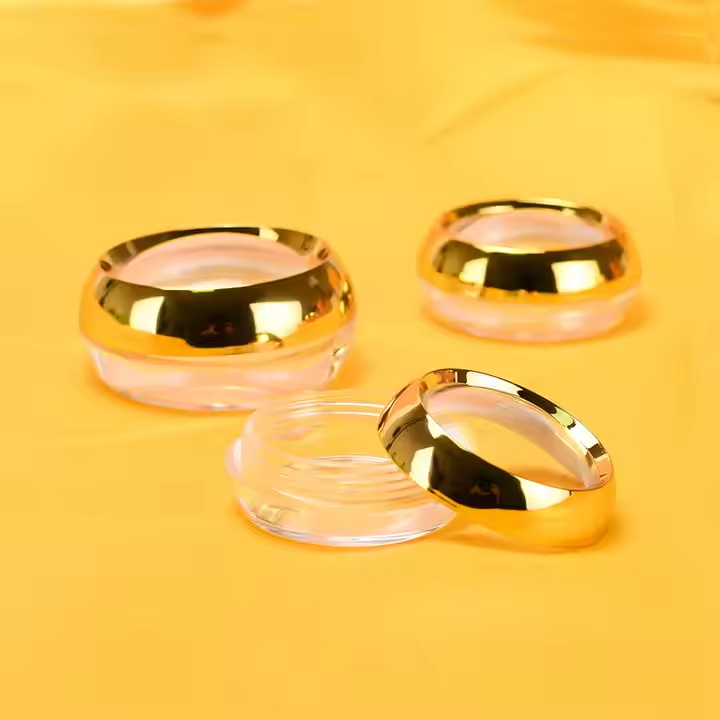 High Quality Saffron Packaging Acrylic Plastic Box Wholesale Saffron Box Wide Mouth 10ml-50ml Capsule Bottle