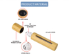 Bamboo Wooden Shell 5ml 10ml 15ml Glass Inner Bamboo Essential Oil Roll on Bottle with Steel Roller and Window
