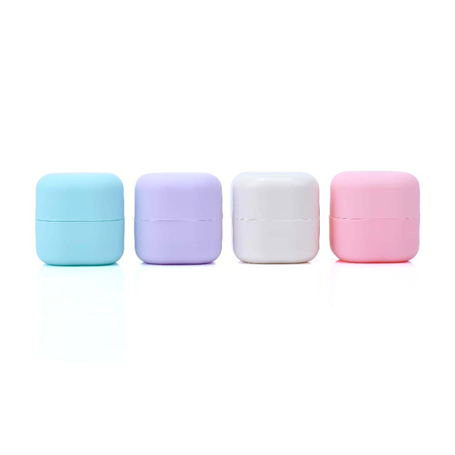 Plastic Deodorant Chapstick Lipstick Lip Balm Jar With Lid
