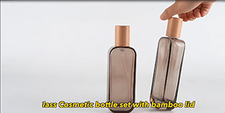 Glass Cosmetic Packaging Set