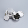 Window Available Food Storage Tin Tanks 25ml 30ml 50ml 60ml 80ml 100ml 150ml Cosmetic Cream Metal Aluminum Jar for Candle