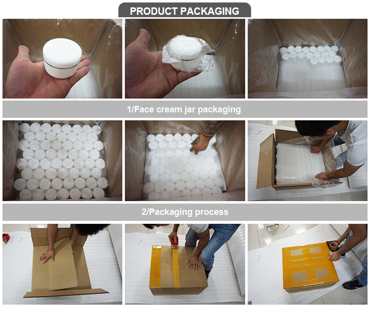 Plastic Cream Container Jar packaging