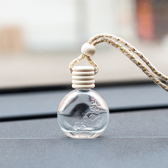 Empty Glass Perfume Bottle