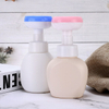 250ml 300ml Flower Shaped Hand Washing Cleanser Fluid Packaging Liquid Soap Dispenser Bubble Hand Soap Foam Pump Bottle