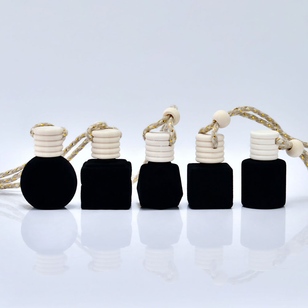 Suede Car Perfume Bottle