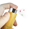 China Suppliers Cosmetic Packaging 10ml Bamboo Perfume Bottle with Pump Sprayer
