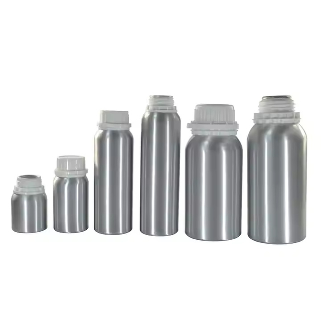 Custom 50ml 100ml 150ml 200ml 250ml 300ml 500ml 500ml 1000ml Essential Oil Engine Oil Paint Aluminum Bottle with Tamperproof Cap