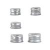 Empty Gold Sliver Black 15ml 30ml 60ml 100ml 120ml Essential Oil Serum Aluminum Bottle with Aluminum Screw Cap
